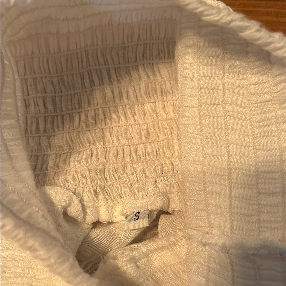 White Ruffled Skirt - Picture 2 of 3